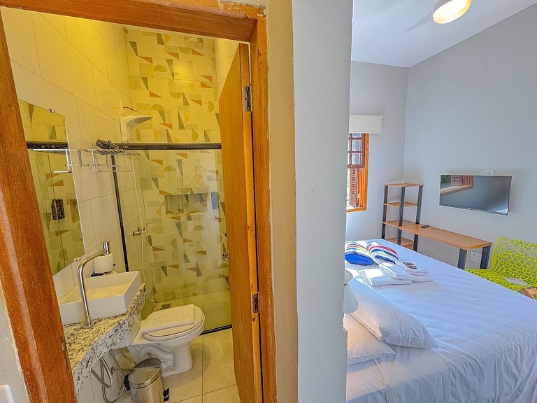 14A Quarto e banheiro exclusivo Centro Serra Negra