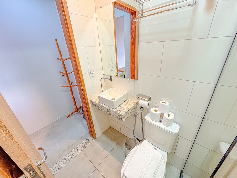4A Quarto e banheiro exclusivo |Centro Serra Negra